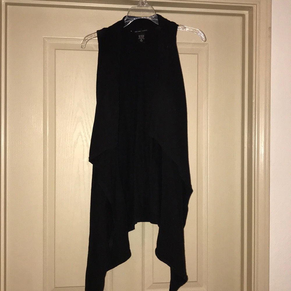 Asymmetrical vest